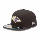 Casquette New Era 59FIFTY Fitted authentic on field NFL Baltimore Ravens