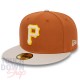 Casquette Pittsburgh Pirates MLB Boucle 59Fifty Fitted New Era Marron 