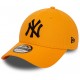 Casquette NY New York Yankees MLB League Essential 9Forty New Era Orange