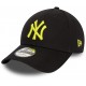 Casquette NY New York Yankees MLB League Essential 9Forty New Era Noir 