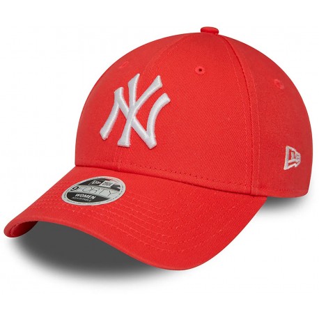 Casquette NY New York Yankees MLB Women League Essential 9Forty New Era Rouge