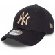 Casquette NY New York Yankees MLB League Essential 39Thirty Fitted New Era Bleu Marine
