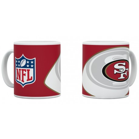 Mug San Francisco 49ers NFL Shield 2.0 Blanche et Rouge