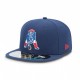 Casquette New Era 59FIFTY Fitted authentic on field NFL New England Patriots vintage