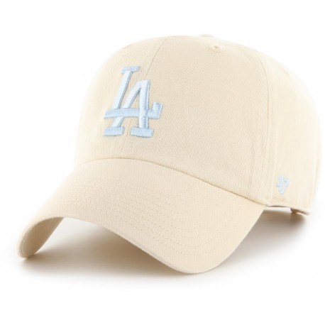Casquette Los Angeles Dodgers MLB Clean up '47 Brand MVP Beige clair