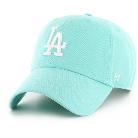Casquette Los Angeles Dodgers MLB Clean Up '47 Brand MVP Bleu Tiffany