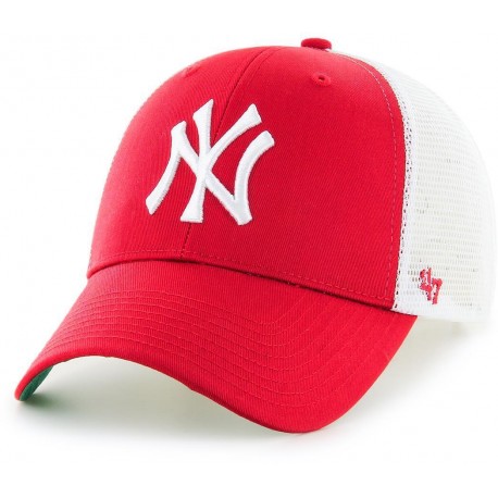 Casquette New York Yankees MLB Trucker enfant '47 Brand MVP Rouge 
