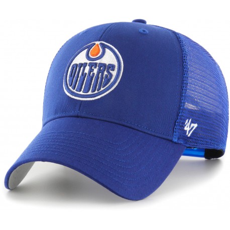 Casquette Edmonton Oilers NHL Trucker Branson '47 Brand MVP Bleu 