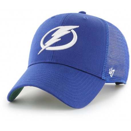 Casquette Tampa Bay Lightning NHL Trucker Branson '47 Brand MVP Bleu 