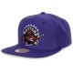 Casquette Toronto Raptors NBA Team Ground Snapback Mitchell and Ness Violette 