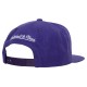 Casquette Toronto Raptors NBA Team Ground Snapback Mitchell and Ness Violette 