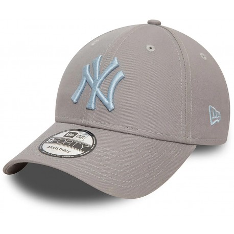 Casquette NY New York Yankees MLB League Essential 9Forty New Era Grise 