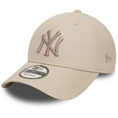 Casquette NY New York Yankees MLB League Essential 9Forty New Era Ivoire 