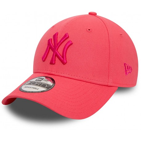 Casquette NY New York Yankees MLB League Essential 9Forty New Era Rose 