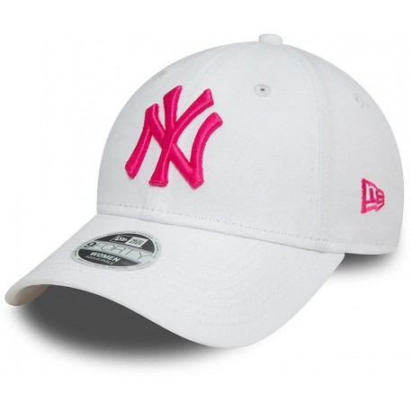Casquette NY New York Yankees MLB Women 9Forty New Era Blanche