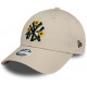Casquette NY New York Yankees MLB Floral 9Forty New Era Blanc cassé