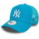 Casquette NY New York Yankees MLB League Essential Trucker New Era Bleu