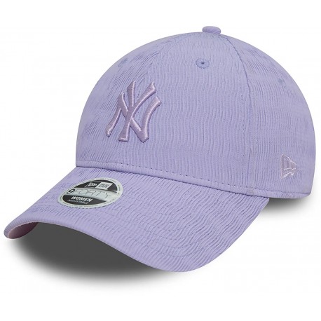 Casquette NY New York Yankees MLB Women Ruching 9Forty New Era Blanche