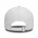 Casquette Chicago Bulls NBA patch 9Forty New Era Blanche