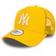 Casquette NY New York Yankees MLB Trucker League Essential Trucker New Era Jaune