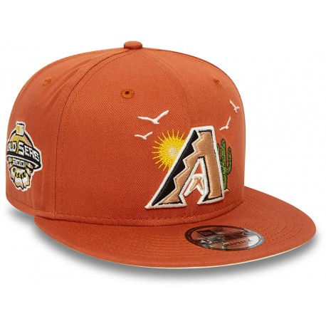 Casquette Arizona Diamondbacks MLB Summer Icon 9Fifty New Era Marron clair