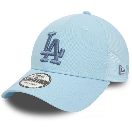 Casquette Los Angeles Dodgers MLB Trucker Home field Trucker New Era Bleu ciel