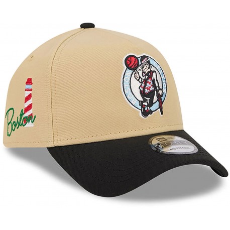 Casquette Boston Celtics NBA City Sidepatch '47 Brand MVP Cream Soda