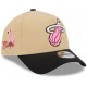 Casquette Miami Heat NBA City Sidepatch '47 Brand MVP Cream Soda