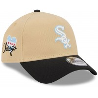 Casquette Chicago White Sox MLB City Sidepatch 9Forty New Era Cream Soda