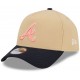 Casquette Atlanta Braves MLB City Sidepatch 9Forty New Era Cream Soda