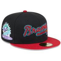 Casquette Atlanta Braves MLB Retro Spring Training 59Fifty Fitted New Era Noire 
