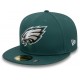 Casquette Philadelphia Eagles NFL 59Fifty Fitted New Era Midnight green