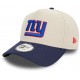 Casquette New York Giants NFL E Frame 9Forty New Era Chrome et Bleu