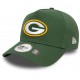 Casquette Green Bay Packers NFL E Frame 9Forty New Era Vert 