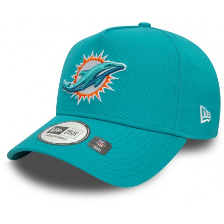 Casquette Miami Dolphins NFL E Frame 9Forty New Era Bleu Turquoise