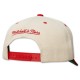 Casquette Philadelphia 76ers NBA Retro Type Crown Fit Snapback Mitchell and Ness Blanc cassé