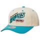 Casquette San Antonio Spurs NBA Retro Type Crown Fit Snapback Mitchell and Ness Blanc cassé