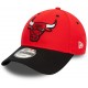 Casquette Chicago Bulls NBA Side Patch 9Forty New Era Rouge