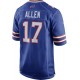 Buffalo Bills Nike Home Jersey Allen 17