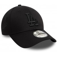 Casquette Los Angeles Dodgers MLB Monochrome 39Thirty Fitted New Era Noir