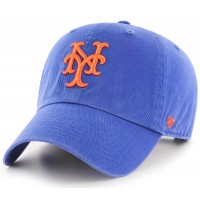 Casquette New York Mets MLB Clean Up '47 Brand MVP Bleu