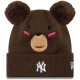 Bonnet NY New York Yankees MLB bébé New Era Marron