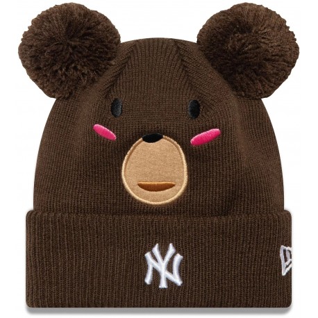 Bonnet NY New York Yankees MLB bébé New Era Marron