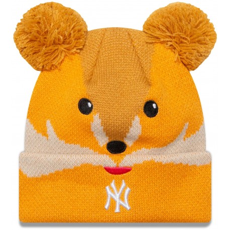 Bonnet NY New York Yankees MLB bébé New Era Jaune