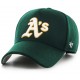 Casquette Oakland Athletics MLB Chain Stitch '47 Brand MVP Vert foncé