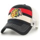 Casquette Chicago Blackhawks NHL Trucker '47 Brand MVP Black 