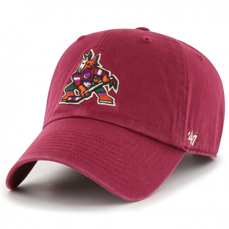 Casquette Arizona Coyotes NHL Clean Up '47 Brand MVP Rouge Cardinal