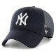 Casquette New York Yankees MLB Branson '47 Brand MVP Bleu Marine