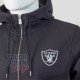 Sweat à capuche zippé Oakland Raiders NFL FZ team apparel New Era