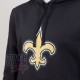 Sweat à capuche New Era team logo NFL New Orleans Saints